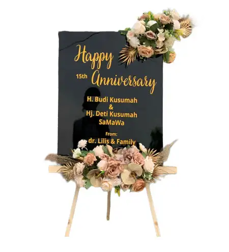 Papan Bunga Akrilik Ballroom Hotel Jakarta